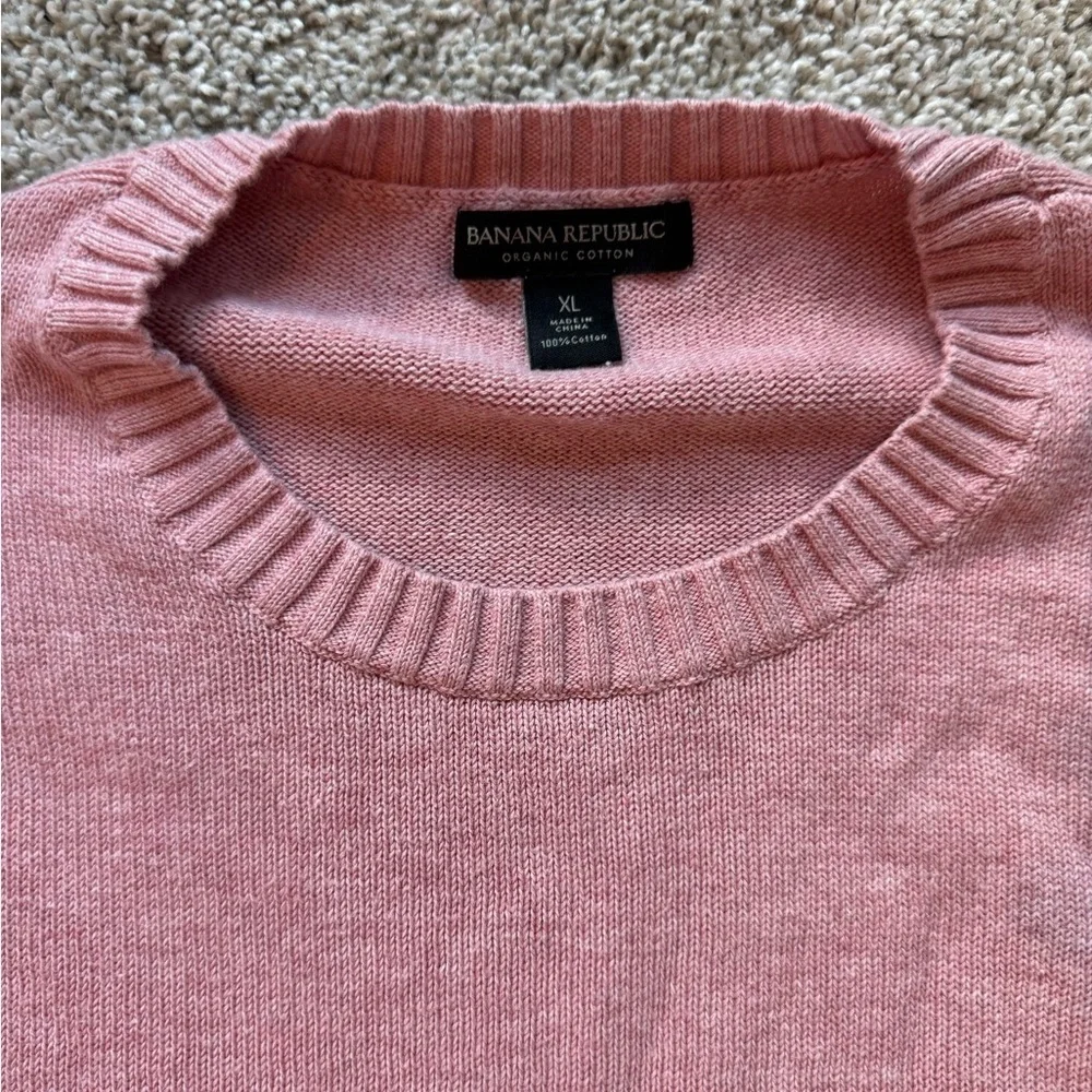 Men's Banana Republic Crewneck Sweater Solid pullover sweater size XL